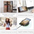 CaseMe Etui Portfel Pokrowiec do Samsung Galaxy S25 brązowy