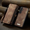 CaseMe Etui Portfel Pokrowiec do Samsung Galaxy S25 brązowy