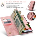 CaseMe Etui Portfel Pokrowiec do Samsung Galaxy S25 różowy
