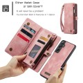 CaseMe Etui Portfel Pokrowiec do Samsung Galaxy S25 różowy