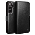 QIALINO Eleganckie Skórzane Etui do Samsung Galaxy S25 czarne