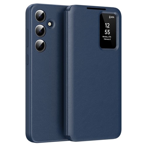 Etui Pokrowiec Smart Cover do Samsung Galaxy S25 granatowy