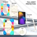 Pancerne Etui z Uchwytem i Paskiem do Xiaomi Pad 7/7 Pro kolorowe