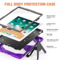 Fioletowe Pancerne Mocne Etui do iPad Pro 12.9 2015/2017