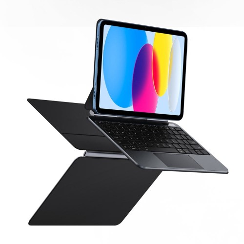 Dux Ducis MK Pro Podświetlana Klawiatura TouchPad do iPad 2025 / iPad 2022