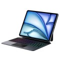 Dux Ducis MK Pro Podświetlana Klawiatura TouchPad do iPad Air 13 2024 / iPad Pro 12.9 2022/2021/2021/2020