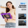 Pancerne Etui z Osłoną Ekranu do Samsung Galaxy Tab S10 FE+ fioletowe