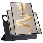 Czarne Etui Pokrowiec Magnetyczny do Huawei MatePad Pro 12.2 2024