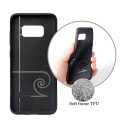 Skórzane Etui PIERRE CARDIN Samsung Galaxy S8 brązowe jasne