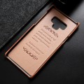 Skórzane etui ochronne typu plecki Galaxy Note 9 - brązowe