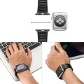 Stalowa Bransoleta Panelowa do Apple Watch 38mm/40mm/41mm - czarna