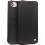 Skórzany Pokrowiec Etui QIALINO iPhone 7 4.7 czarny
