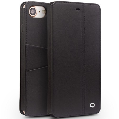 Etui Qialino iPhone 7 czarne