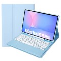 Niebieskie Etui Klawiatura do Samsung Galaxy Tab S10 FE+
