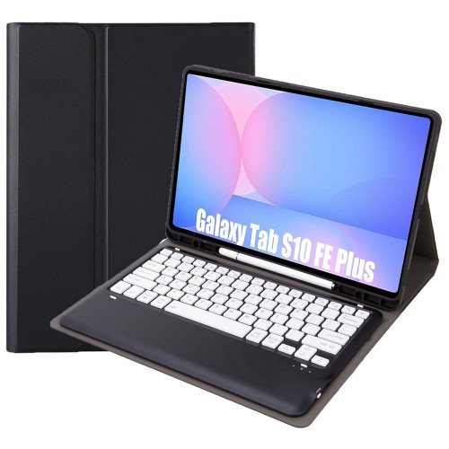 Czarne Etui Klawiatura do Samsung Galaxy Tab S10 FE+