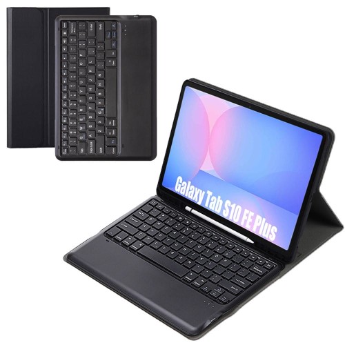Czarne Etui Klawiatura do Samsung Galaxy Tab S10 FE+