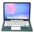 Etui Klawiatura TouchPad do Samsung Galaxy Tab S10 FE+ zielone