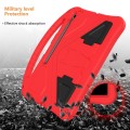 Pancerne Mocne Etui EVA dla Dzieci do Samsung Galaxy Tab S10 FE+ czerwone