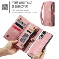 CaseMe Etui Portfel Pokrowiec do Samsung Galaxy S25 Edge różowy