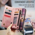 CaseMe Etui Portfel Pokrowiec do Samsung Galaxy S25 Edge różowy