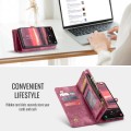 CaseMe Etui Portfel Pokrowiec do Samsung Galaxy S25 Edge czerwony