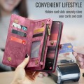 CaseMe Etui Portfel Pokrowiec do Samsung Galaxy S25 Edge czerwony