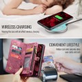 Pokrowiec Portfel CASEME do Samsung Galaxy S24 FE czerwony
