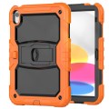 Pancerne Mocne Etui Obudowa do iPad 2025 / iPad 10 20222 pomarańczowe