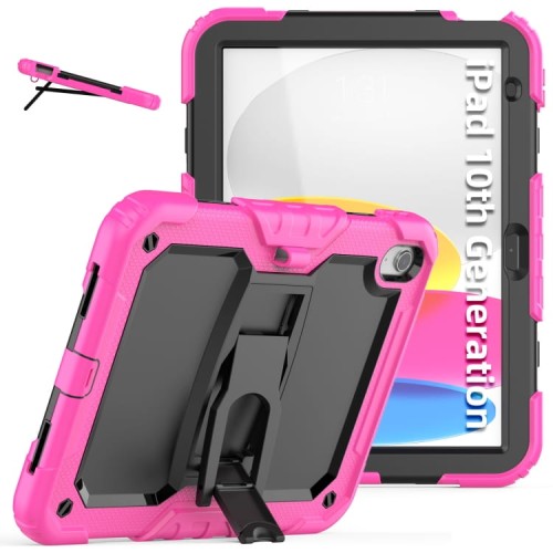 Pancerne Mocne Etui Obudowa do iPad 2025 / iPad 10 20222 różowe