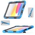 Pancerne Mocne Etui Obudowa do iPad 2025 / iPad 10 20222 niebieskie