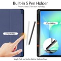 Etui Smart Cover DUX DUCIS Domo do Samsung Galaxy Tab S10 FE+ granatowe