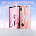 Mocne Etui dla Dzieci z Uchwytem i Paskiem do iPad Pro 11 2022/2021/2020 różowe