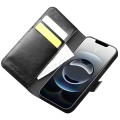 QIALINO Eleganckie Skórzane Etui Pokrowiec do iPhone 16e czarne
