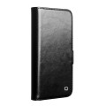QIALINO Eleganckie Skórzane Etui Pokrowiec do iPhone 16e czarne