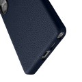 MELKCO Skórzane Etui Plecki do Samsung Galaxy S25 Ultra granatowe