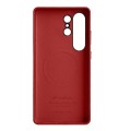 MELKCO Skórzane Etui Plecki do Samsung Galaxy S25 Ultra czerwone