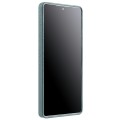 MELKCO Skórzane Etui Plecki do Samsung Galaxy S25 Ultra niebieskie