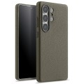 MELKCO Skórzane Etui Plecki do Samsung Galaxy S25 Ultra szare