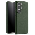 MELKCO Skórzane Etui Plecki do Samsung Galaxy S25 Ultra zielone