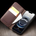 QIALINO Matowe Skórzane Etui Pokrowiec do iPhone 16e