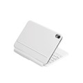 Białe Magnetyczne Etui Klawiatura do Apple iPad Mini 7/6