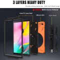 Pancerne Etui do Samsung Galaxy Tab A 10.1 T510 T515 pomarańczowe