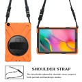 Pancerne Etui do Samsung Galaxy Tab A 10.1 T510 T515 pomarańczowe