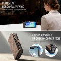 CaseMe Brązowe Etui Pokrowiec Portfel do iPhone 17