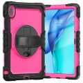 Pancerne Mocne Etui z Osłoną Ekranu do Huawei MatePad SE 11 2024 różowe