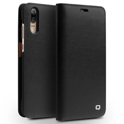 QIALINO-Klasyczne-Etui-Huawei-P20-czarne