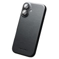 QIALINO Skórzane Etui Plecki MagSafe do iPhone 17 czarne