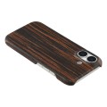 Drewniane Twarde Etui Plecki do iPhone 17 ciemne hebanowe