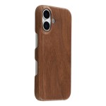 Drewniane Twarde Etui Plecki do iPhone 17 drewno orzechowe
