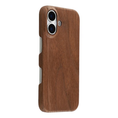 Drewniane Twarde Etui Plecki do iPhone 17 drewno orzechowe